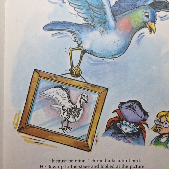 Sesame Street The Amazing Mumford Presents All About Bones Book - Red and Blue - Picture 6 of 6